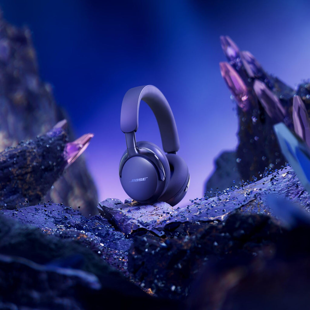 Bose QuietComfort Ultra Bluetooth Headphones (2nd Gen), Wireless Headphones with Spatial Audio, Over Ear Noise Cancelling with Mic, Up to 30 Hours of Play time, Midnight Violet - Limited Edition