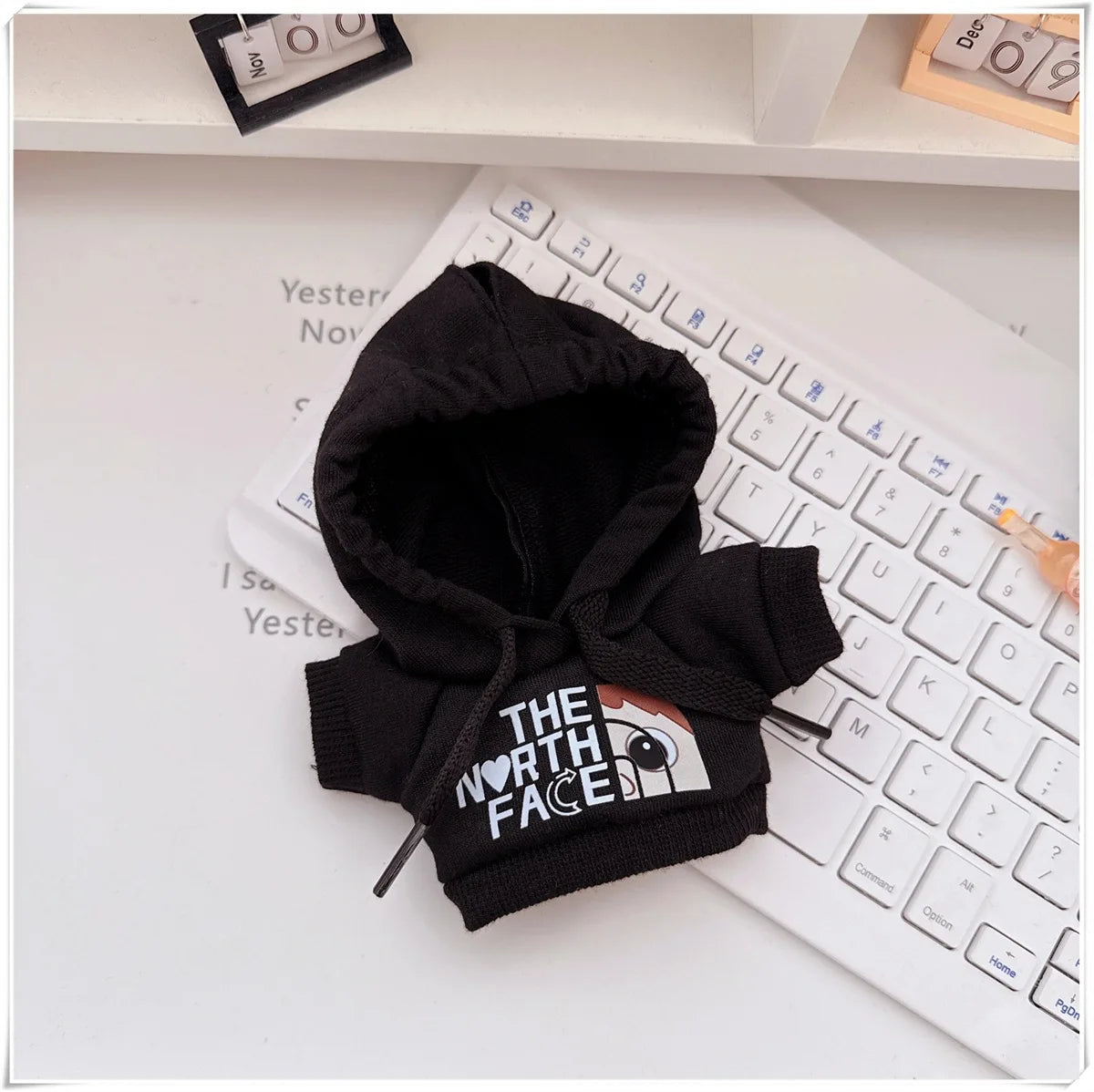 15/17cm Labubu V1 V2 Doll Clothing Fashion Hoodie and Pants Set Korean Idol Trendy DIY Doll Clothing Accessories Toy Gift