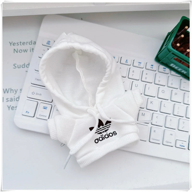 15/17cm Labubu V1 V2 Doll Clothing Fashion Hoodie and Pants Set Korean Idol Trendy DIY Doll Clothing Accessories Toy Gift