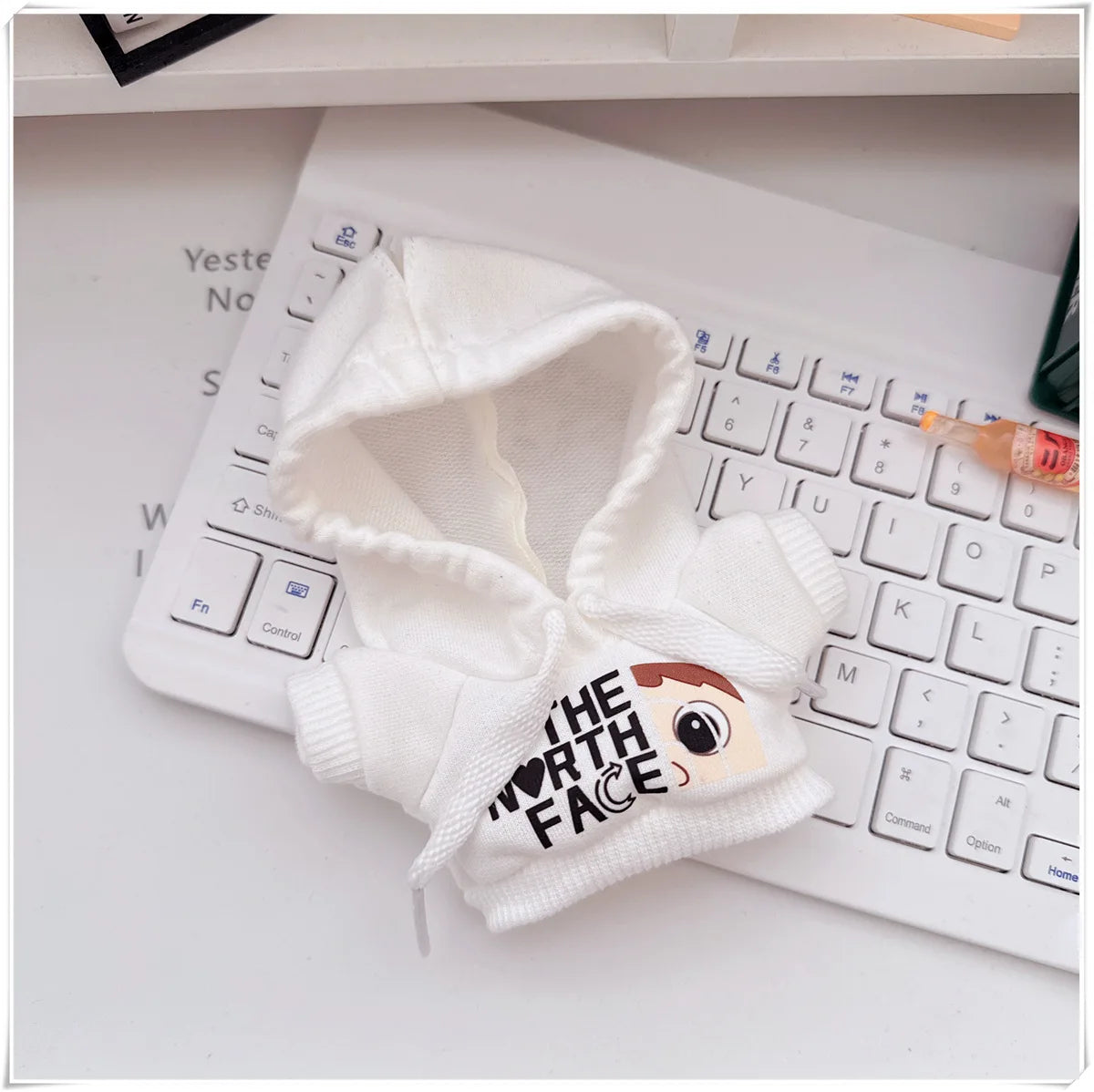 15/17cm Labubu V1 V2 Doll Clothing Fashion Hoodie and Pants Set Korean Idol Trendy DIY Doll Clothing Accessories Toy Gift