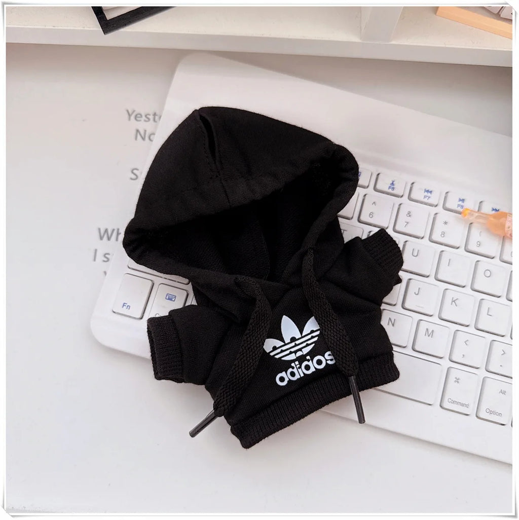 15/17cm Labubu V1 V2 Doll Clothing Fashion Hoodie and Pants Set Korean Idol Trendy DIY Doll Clothing Accessories Toy Gift