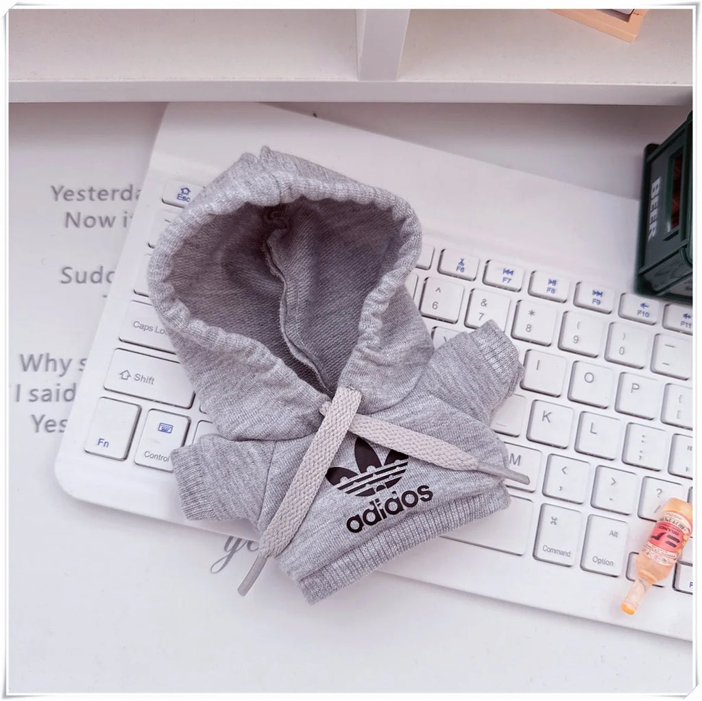 15/17cm Labubu V1 V2 Doll Clothing Fashion Hoodie and Pants Set Korean Idol Trendy DIY Doll Clothing Accessories Toy Gift